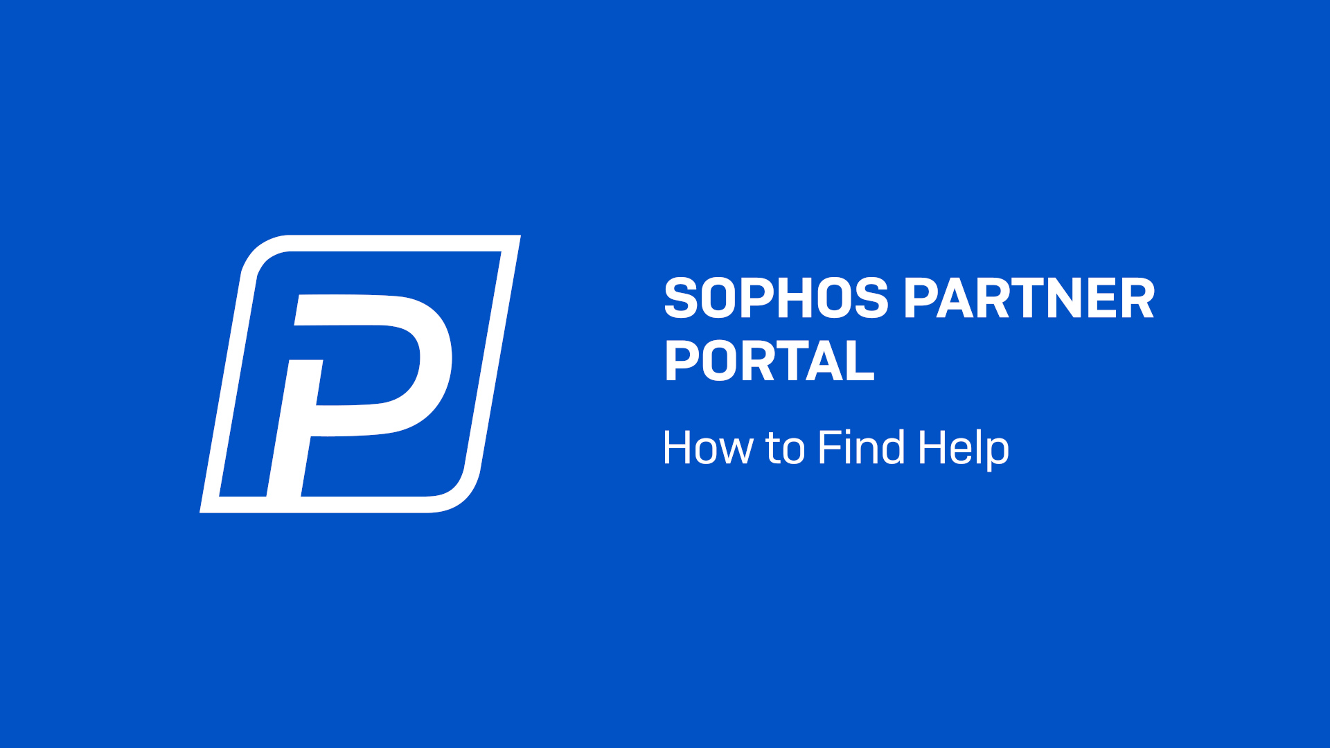 Sophos Unveils Partner Care to Support Its Customers
