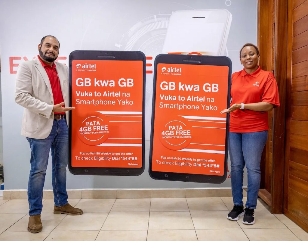 Airtel’s “Data Imedata Campaign” to Give Kenyans Up to 50% More Data