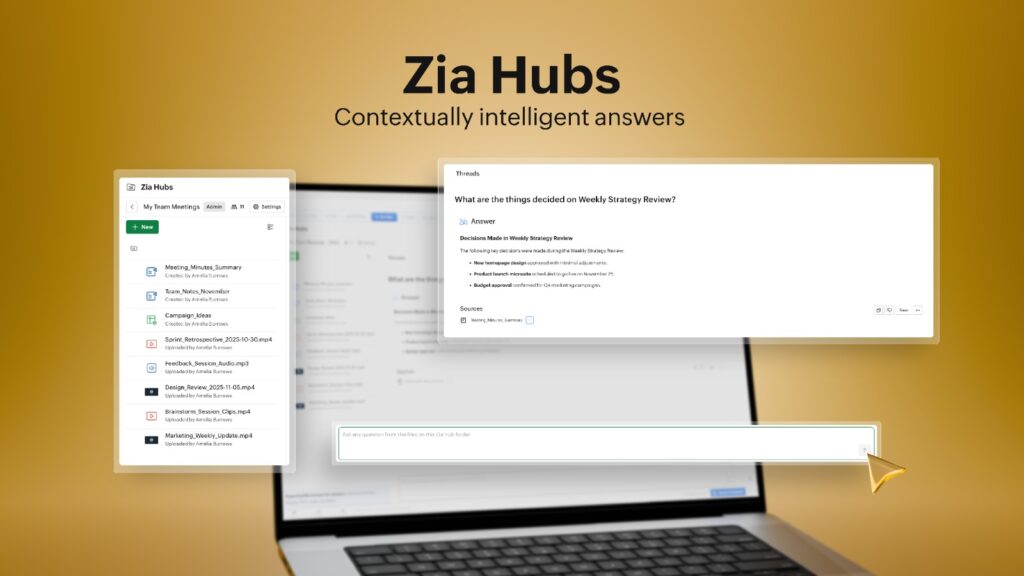 Zoho One Introduces a Unified and Intelligent Platform Experience for Modern Workplaces