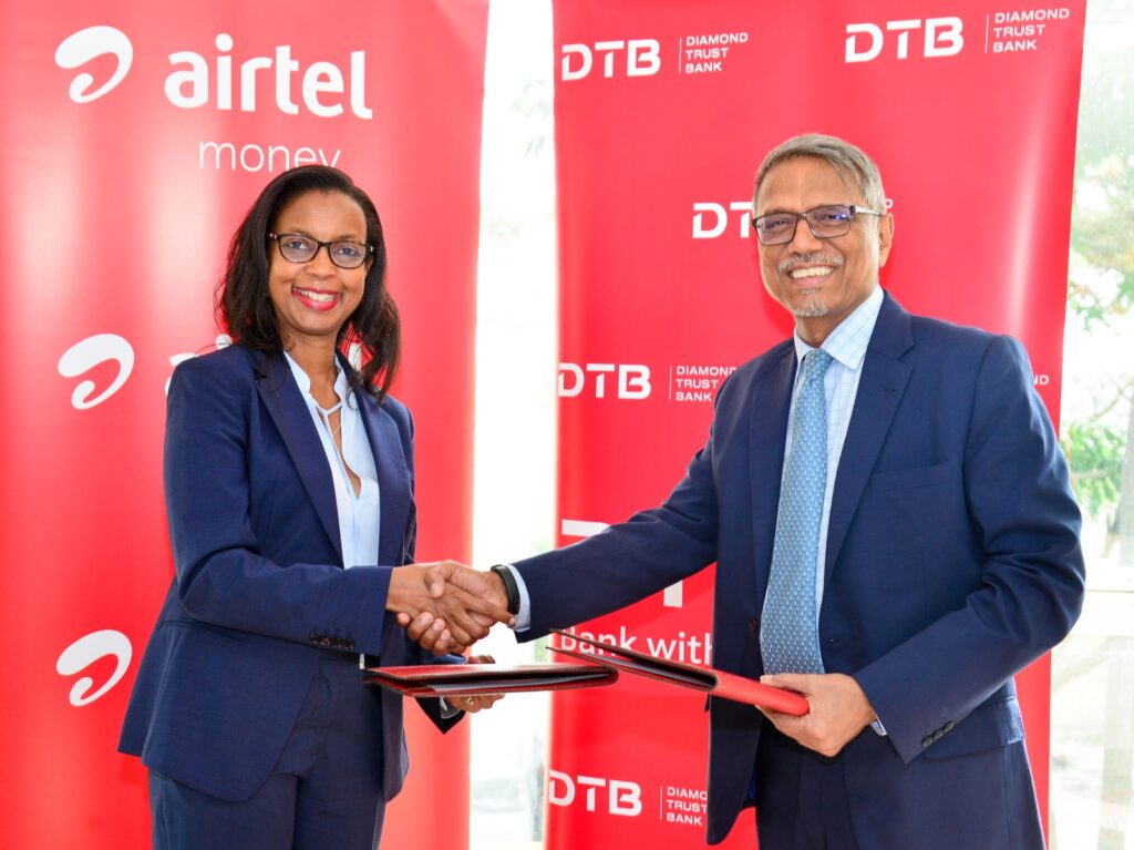 Airtel Money and DTB Sign Merchant Payments Deal