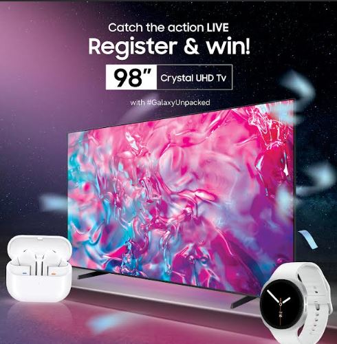 #GalaxyUnpacked Samsung Fans Invited to Watch and Win