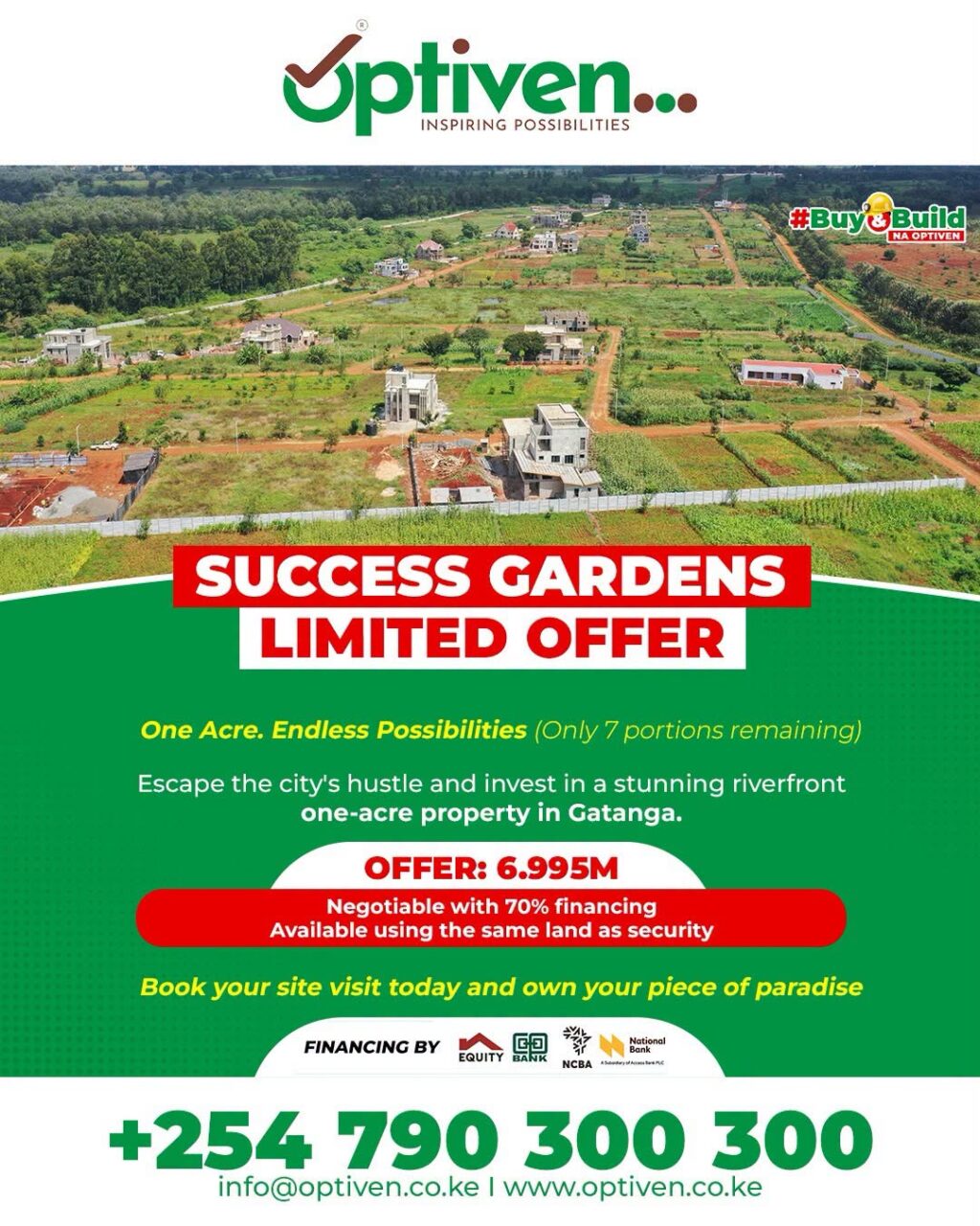 Invest with Optiven Real Estate Limited | Trusted Land Deals in Kenya