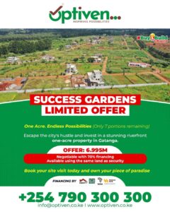 Invest with Optiven Real Estate Limited | Trusted Land Deals in Kenya