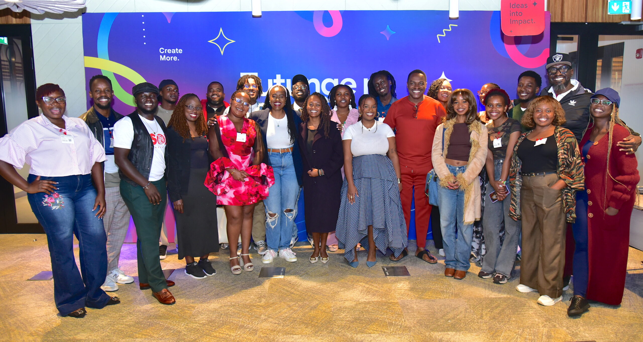 Group Photo of Kenyan media & content creators at Tutunge na Gemini Workshop